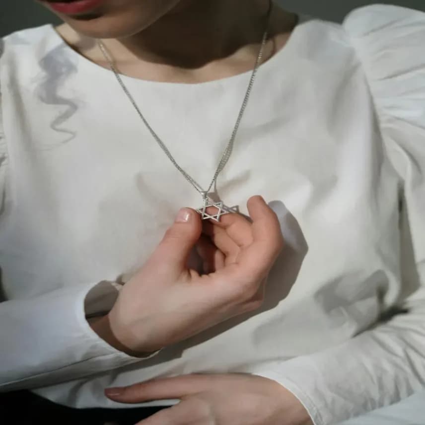 Aura Silver Necklace